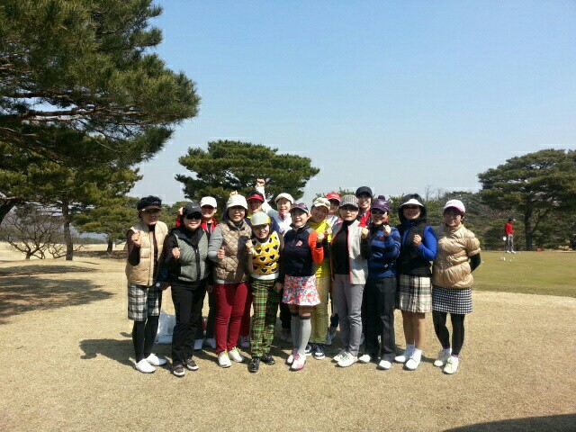 한중여성골프대회 참석